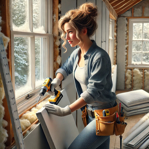 Fit für den Winter: 5 Arten, wie Sie Ihr Zuhause mit Trockenbau auf die kalte Jahreszeit vorbereiten können. ❄️