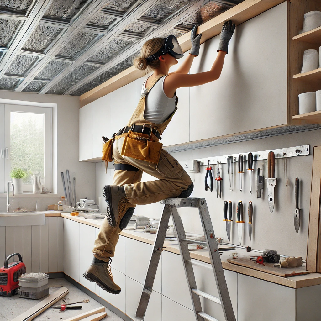 Plafond bancal ? Voici comment les installer correctement ! 🏗️