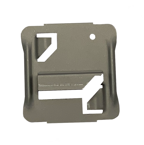 Clip rotanti con artiglio di legno profilo FRÜH - guida per cartongesso - profondità della scanalatura 7 mm - spessore della guancia della scanalatura 3 mm